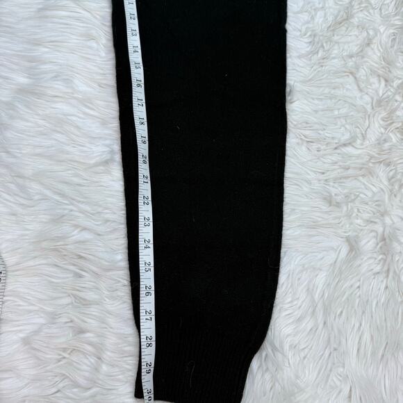 Quince Mongolian Cashmere Sweatpants Joggers Black Size M NWT Luxury - Picture 8 of 14
